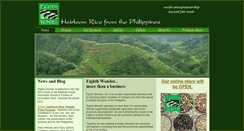 Desktop Screenshot of heirloomrice.com